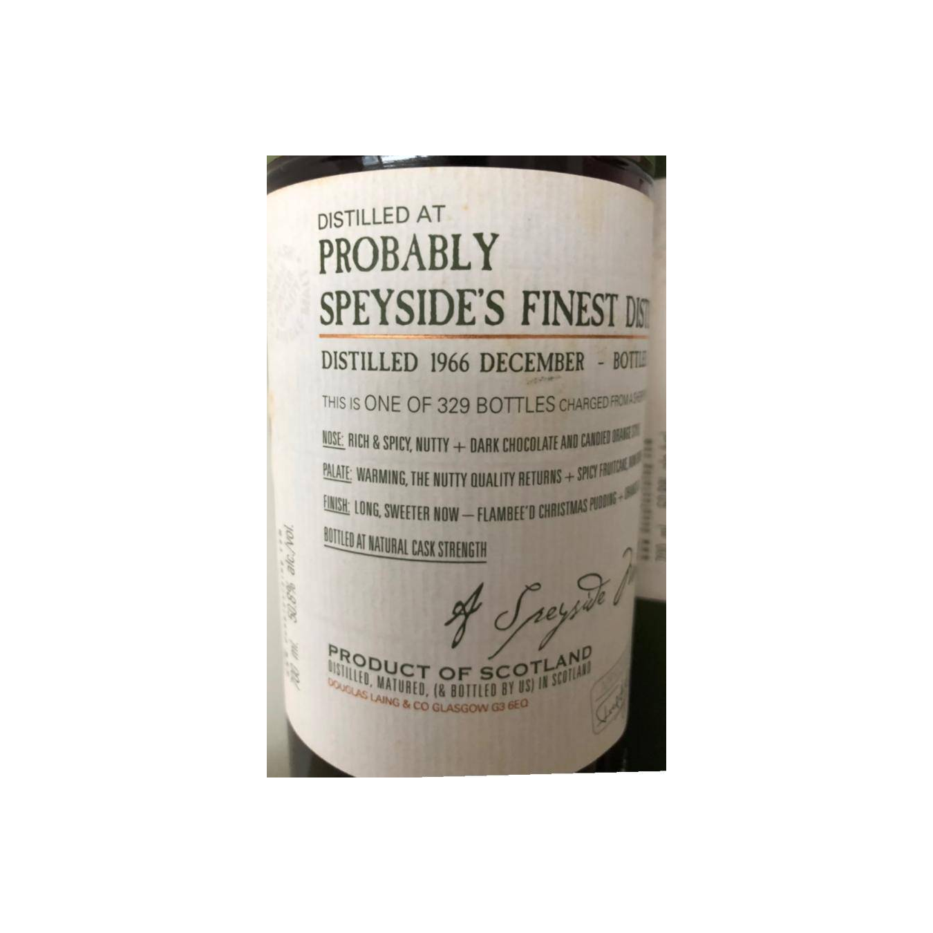 Douglas Laing Old Malt Cask 1966 43 Years Single Malt Whisky 3