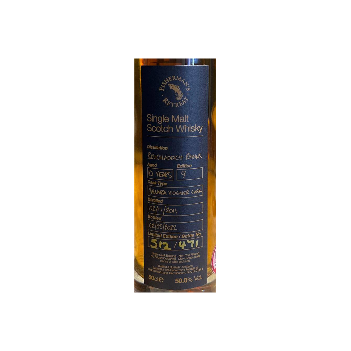 Bruichladdich 2011 10 Years Single Malt Whisky 2