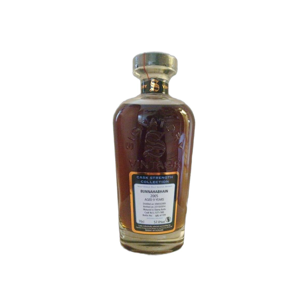 Bunnahabhain Cask Strength Collection 2005 9 Years Single Malt Whisky