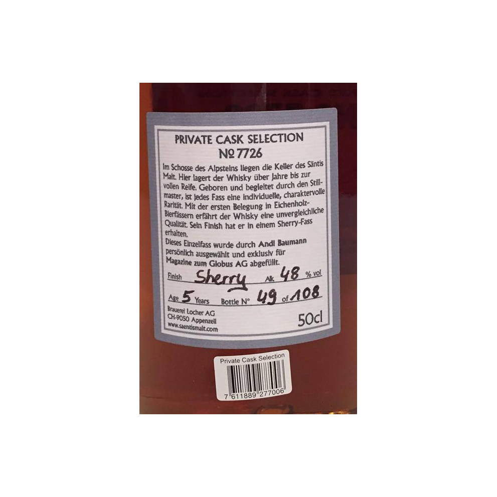 Säntis Malt 5 Years Single Malt Whisky 2