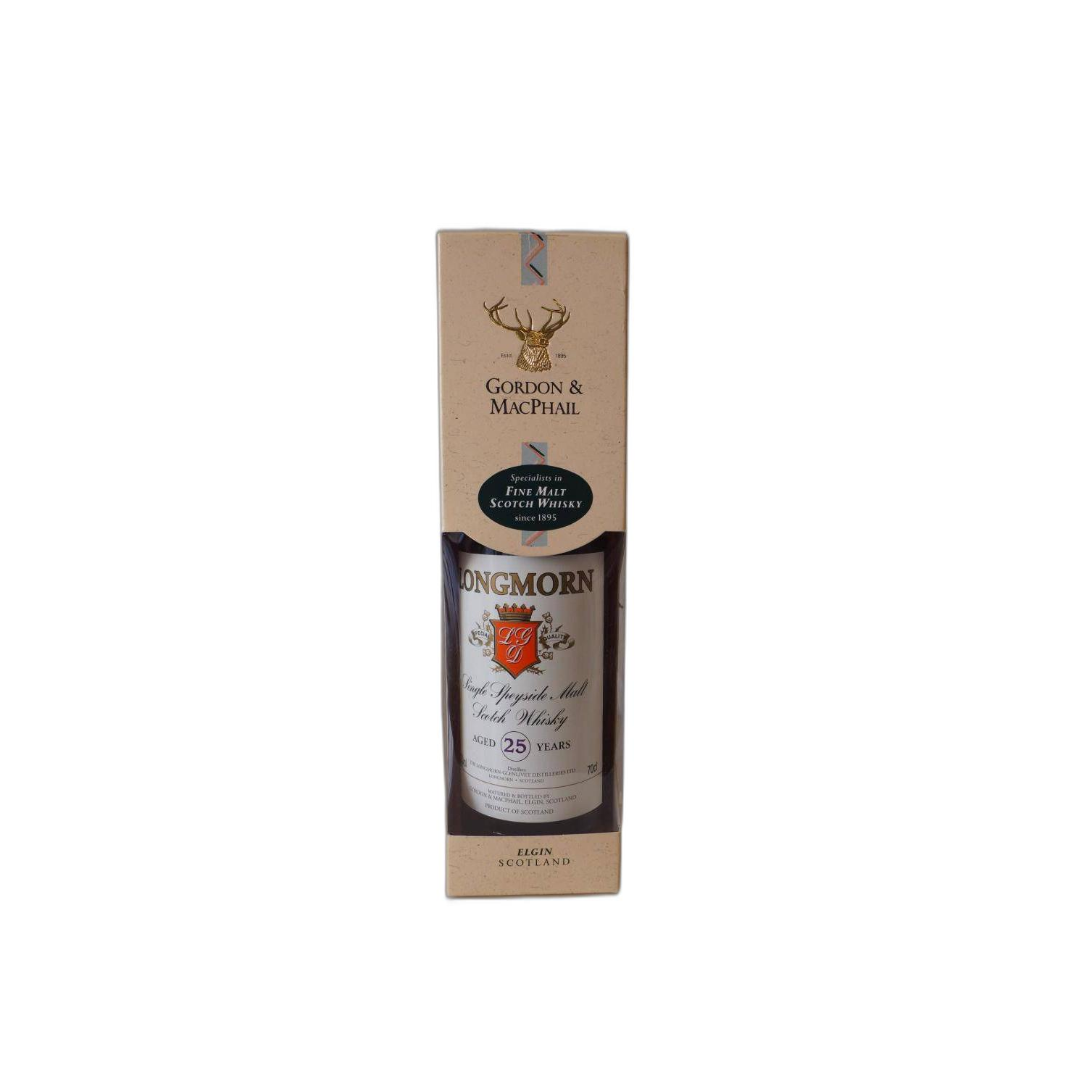 Longmorn Licensed Bottling 25 Years Single Malt Whisky 2