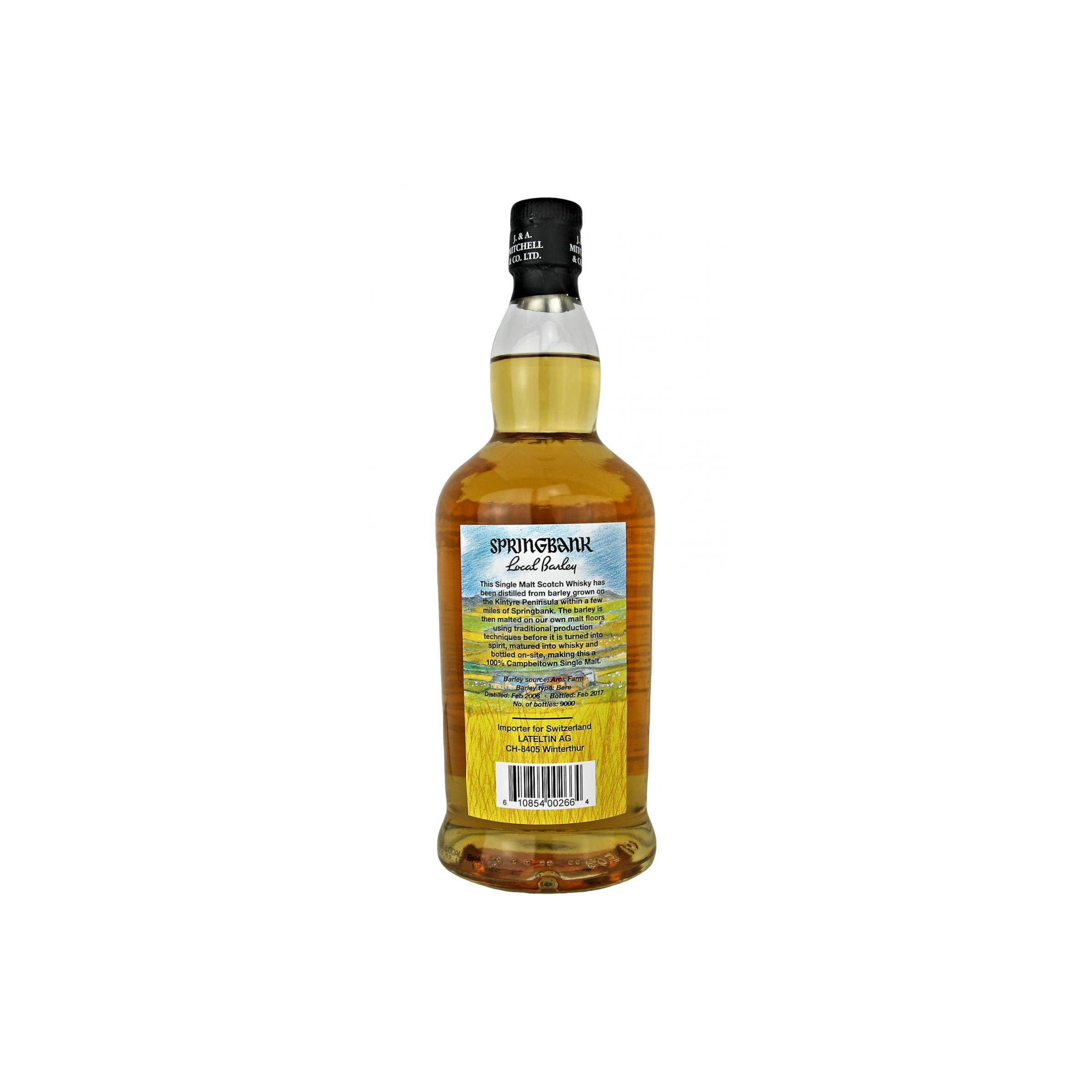 Springbank 2006 11 Years Single Malt Whisky 2