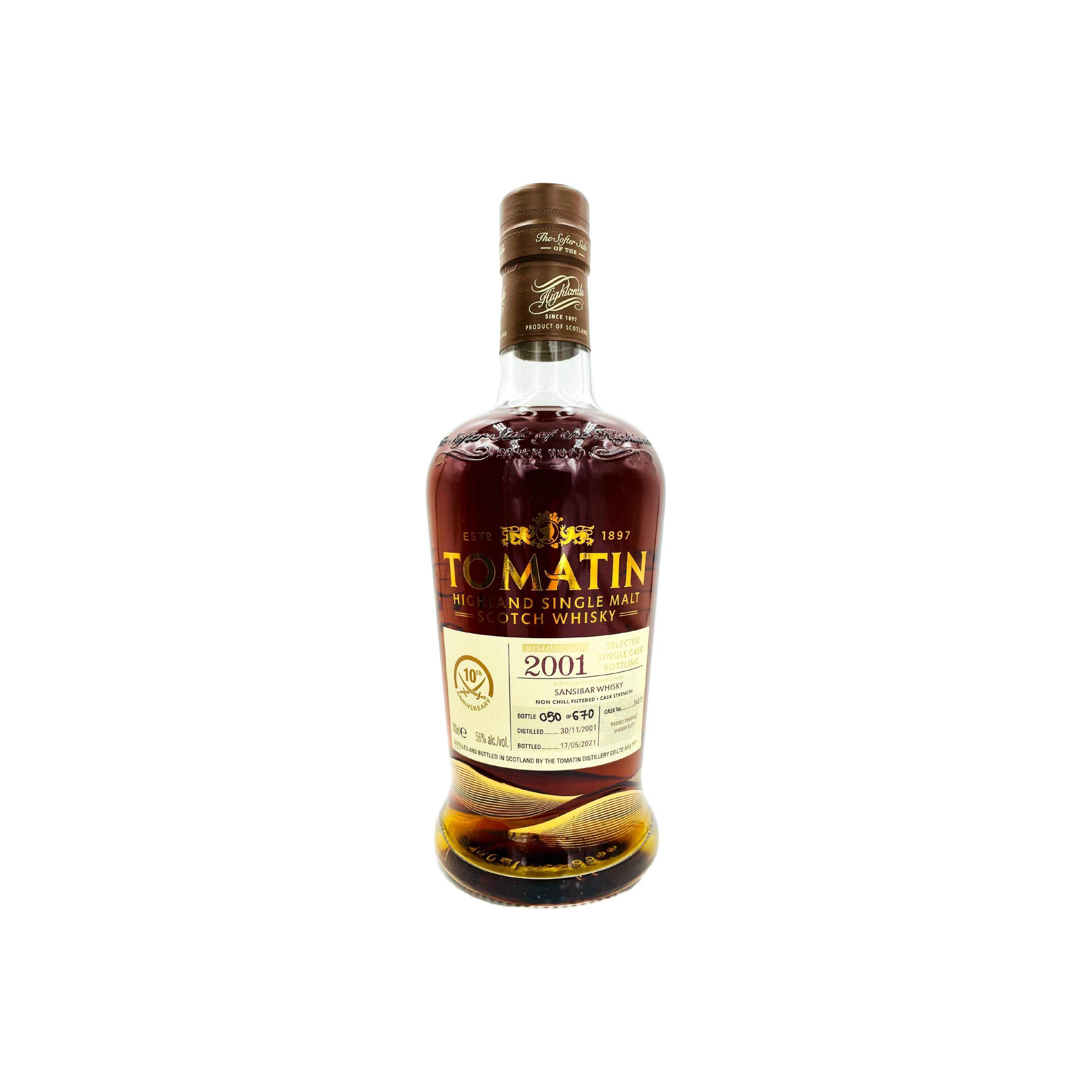 Tomatin 2001 19 Years Single Malt Whisky
