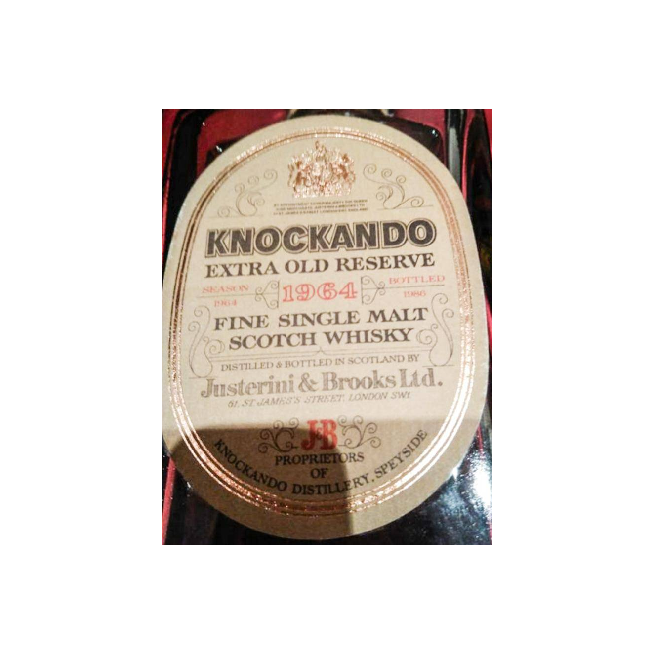 Knockando 1964 22 Years Single Malt Whisky