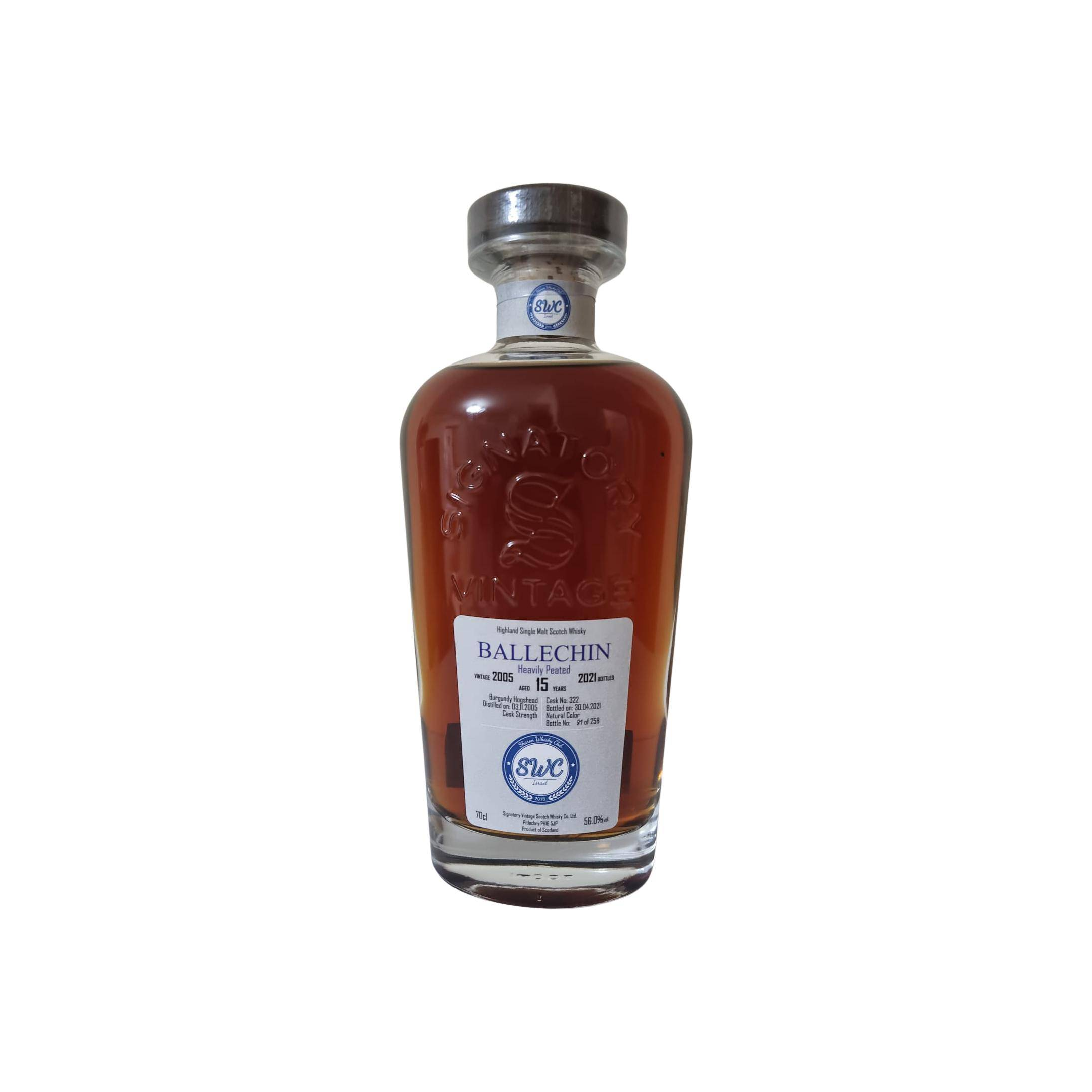 Edradour Cask Strength Collection 2005 15 Years Single Malt Whisky