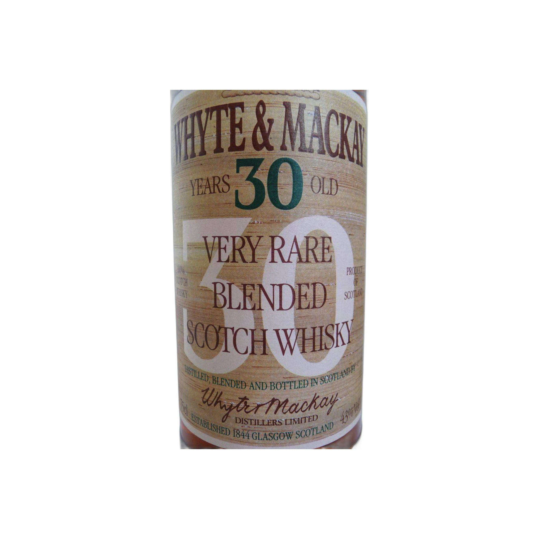 Whyte & Mackay 30 Years Blended Whisky 2