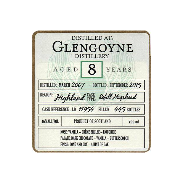 Glengoyne 2007 8 Years Single Malt Whisky 2