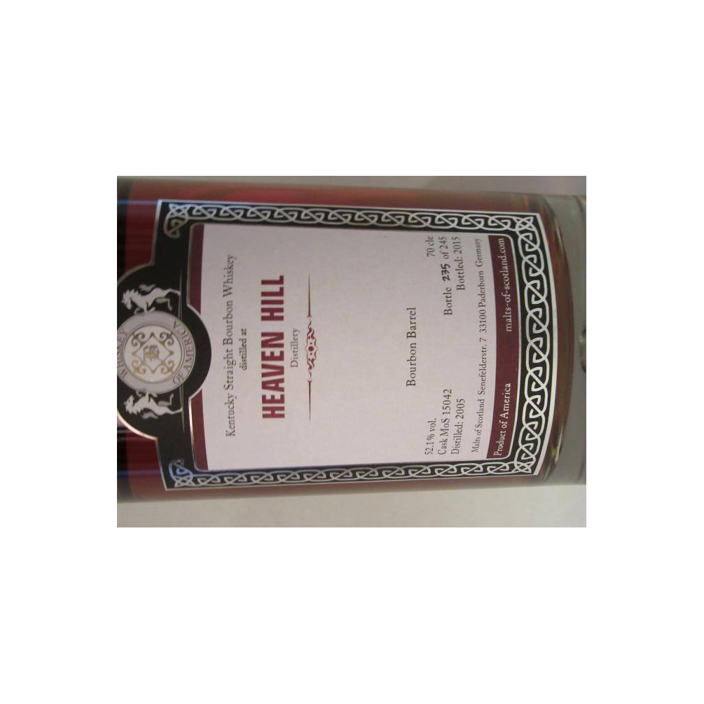Heaven Hill 2005 MoS 3