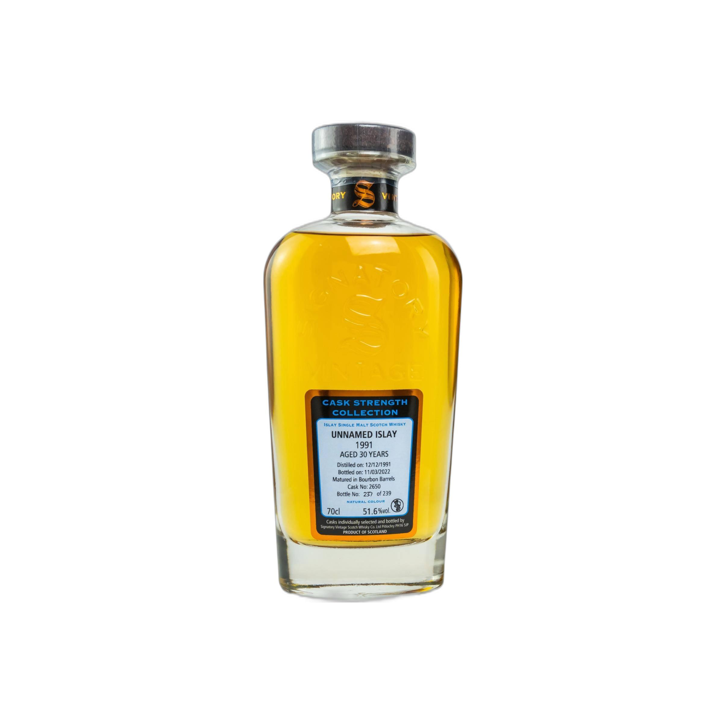 Signatory Vintage Cask Strength Collection 1991 30 Years Single Malt Whisky
