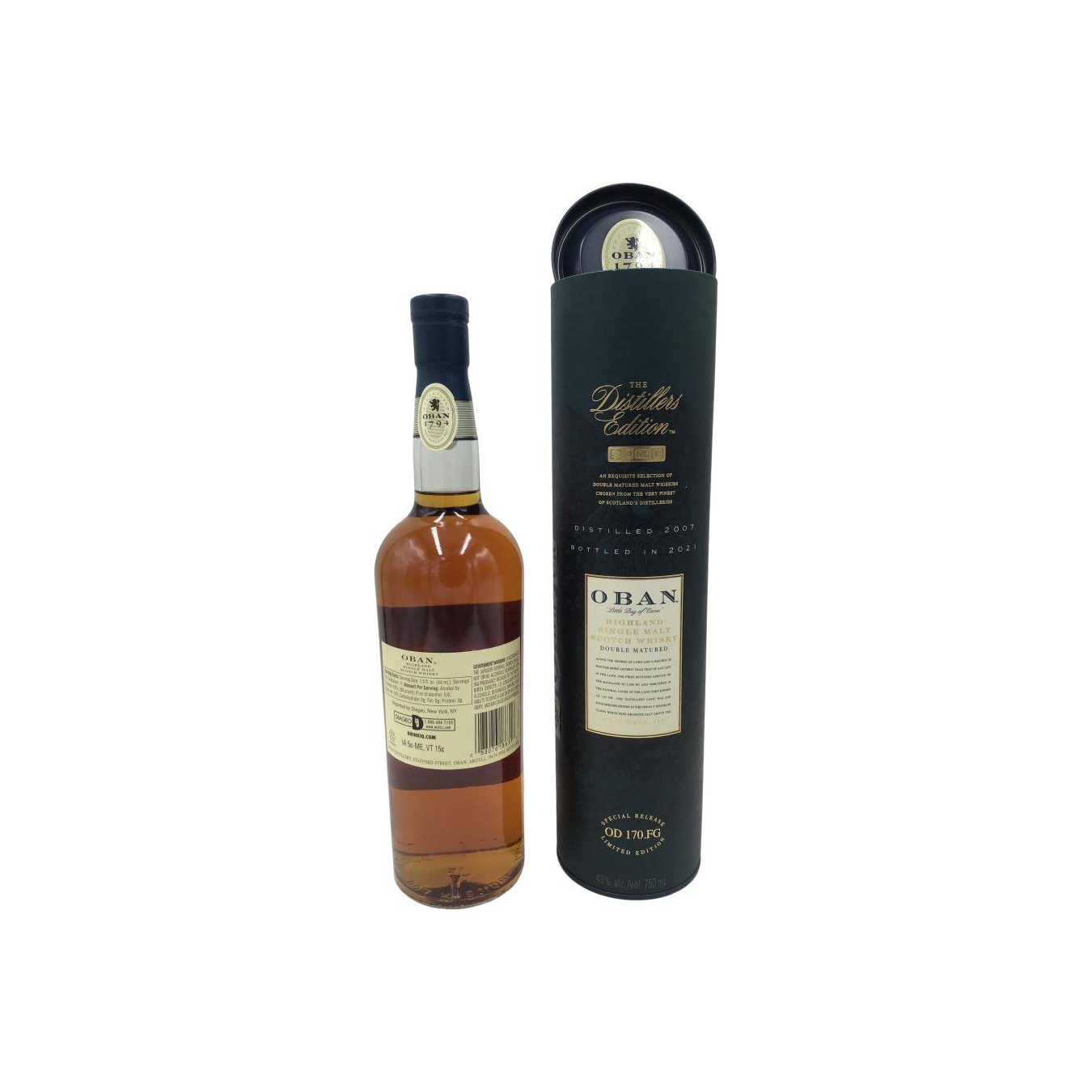 Oban The Distillers Edition 2007 14 Years Single Malt Whisky 2