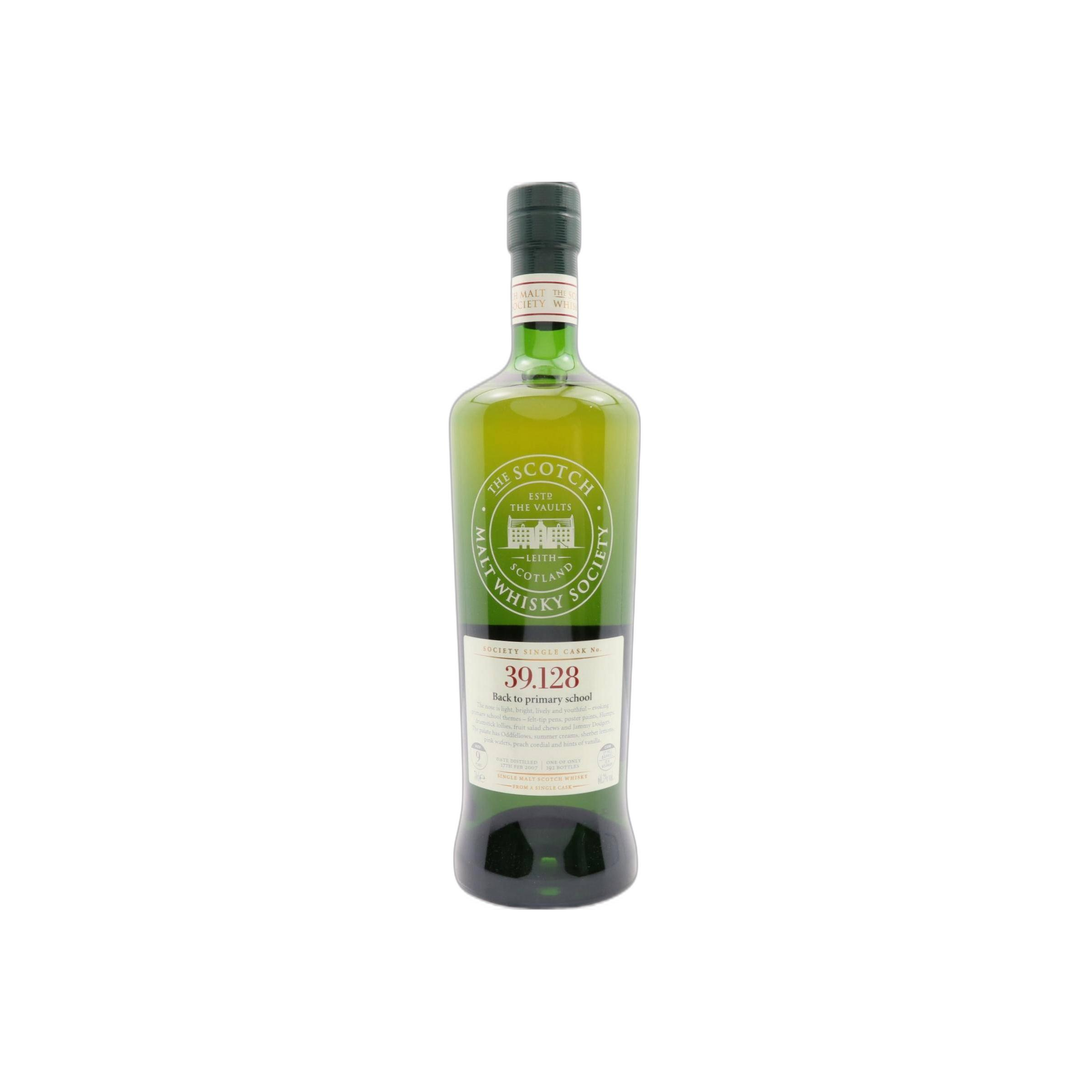 The Scotch Malt Whisky Society 2007 9 Years Single Malt Whisky