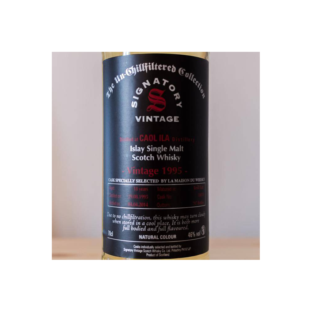 Caol Ila The Un-Chillfiltered Collection 1995 18 Years Single Malt Whisky 2