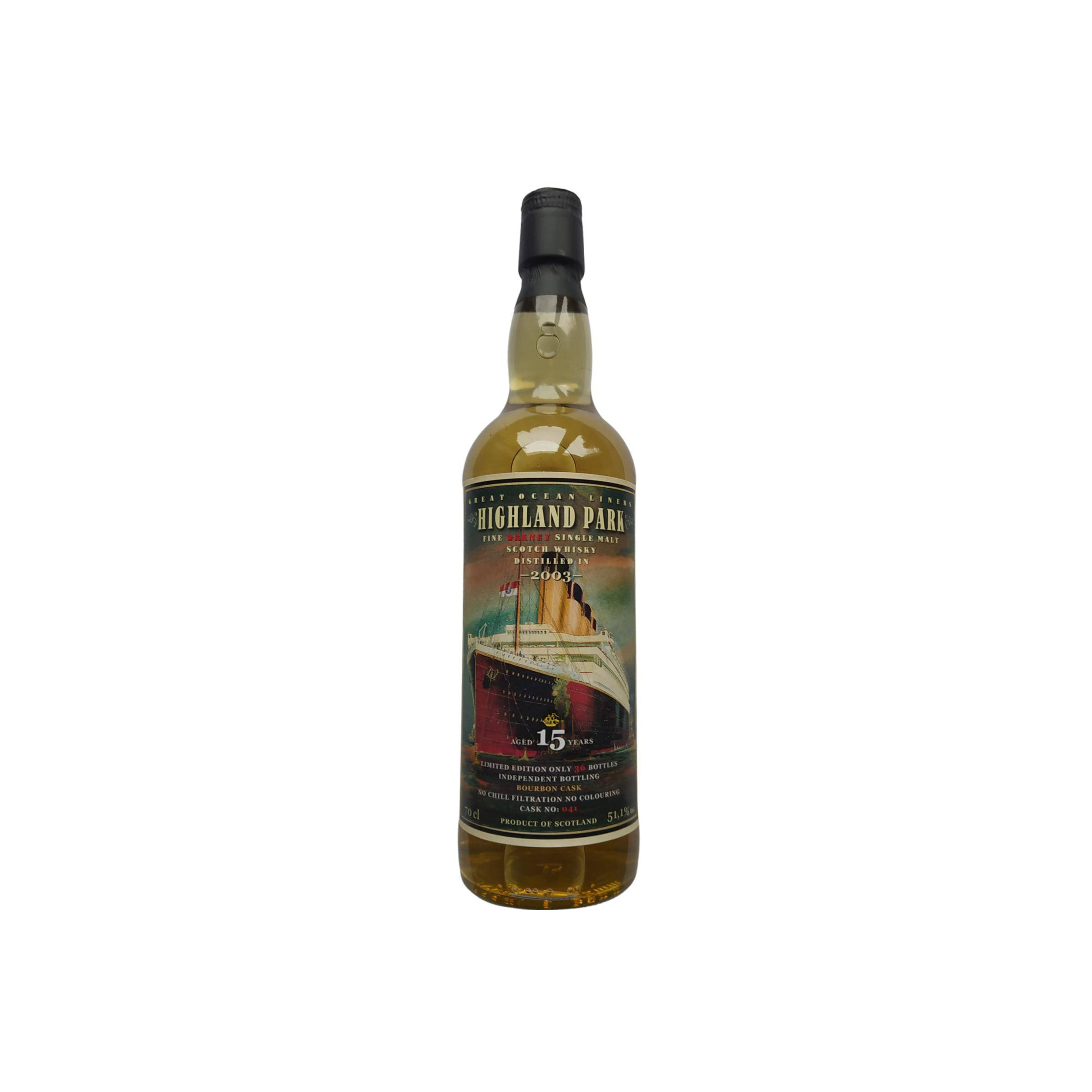 Highland Park 2003 15 Years Single Malt Whisky