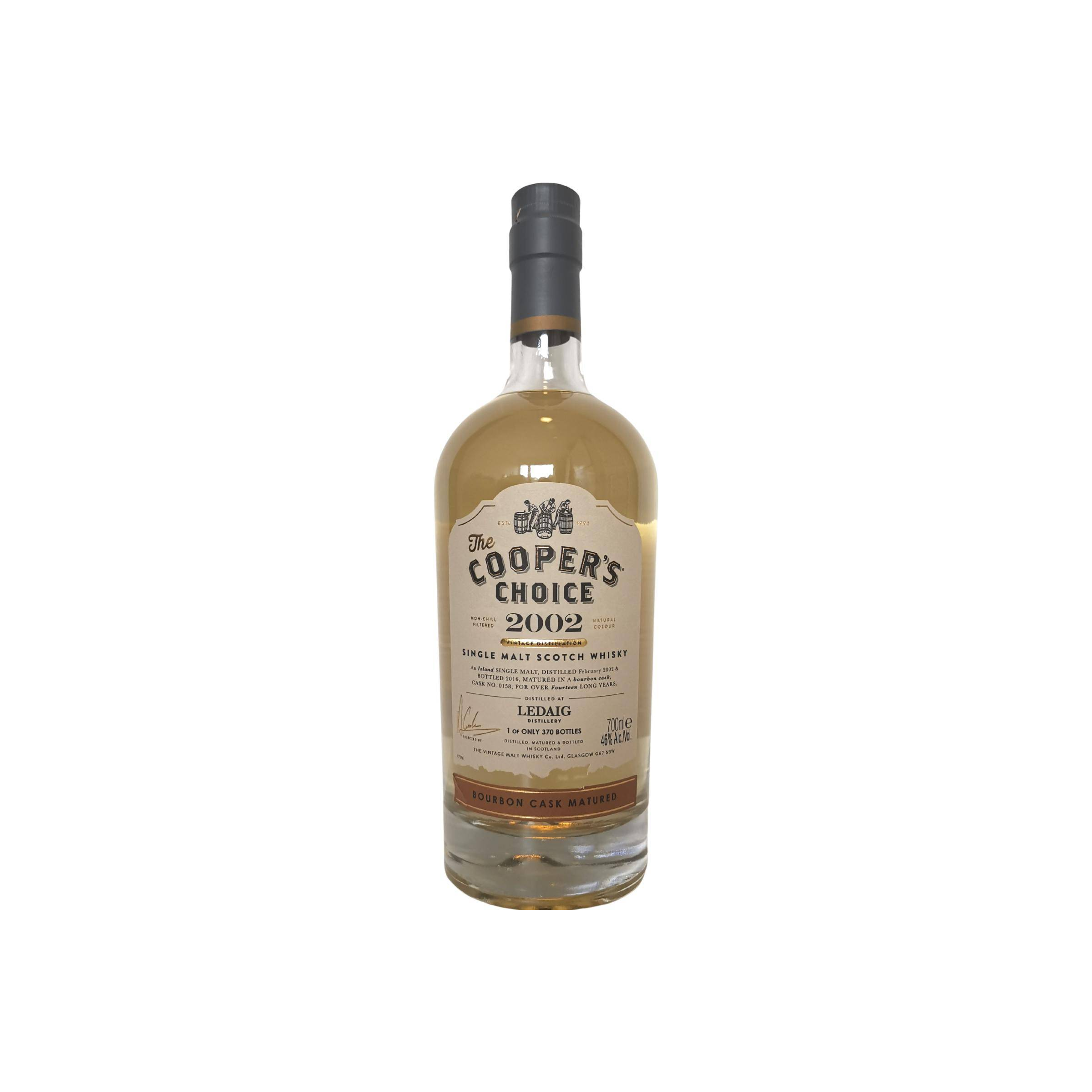 Tobermory The Cooper's Choice 2002 14 Years Single Malt Whisky