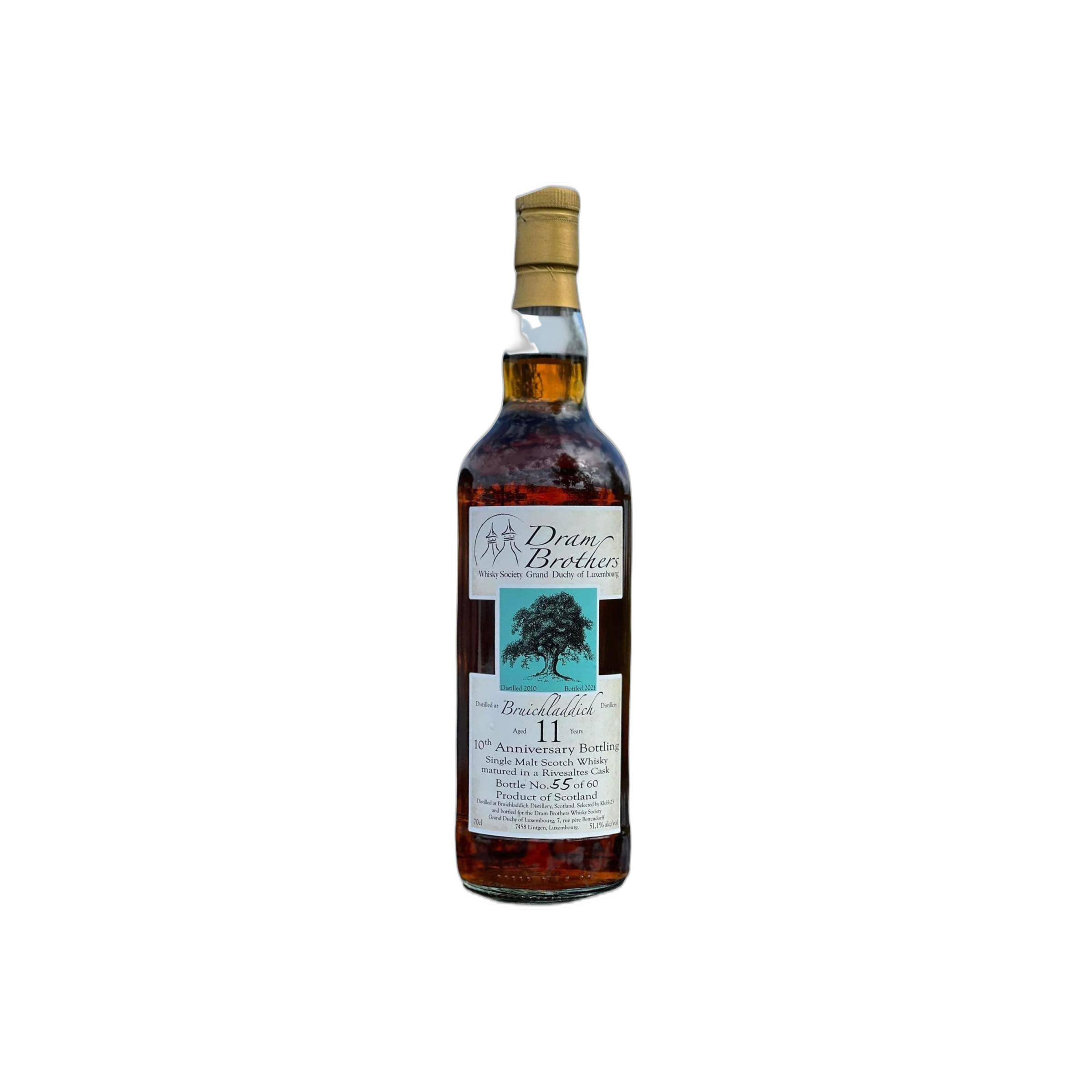 Bruichladdich 2010 11 Years Single Malt Whisky