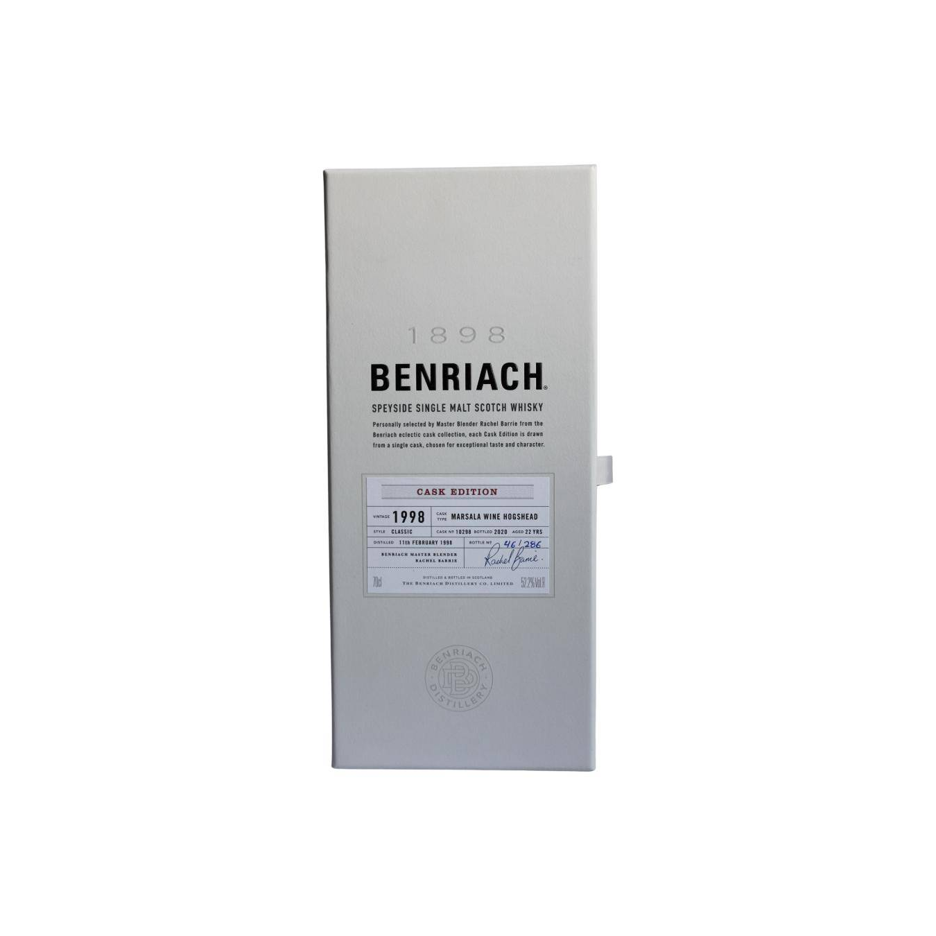 BenRiach 1998 22 Years Single Malt Whisky 3
