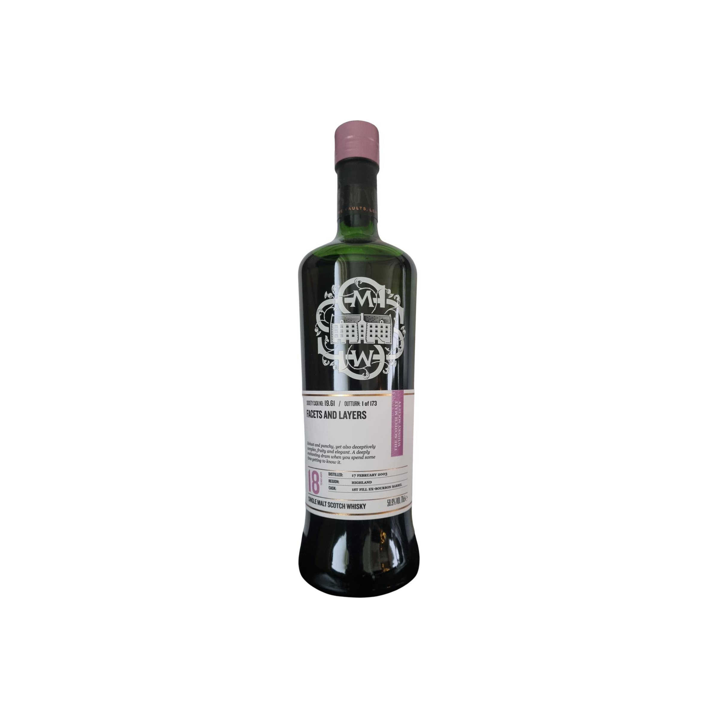 The Scotch Malt Whisky Society 2003 18 Years Single Malt Whisky