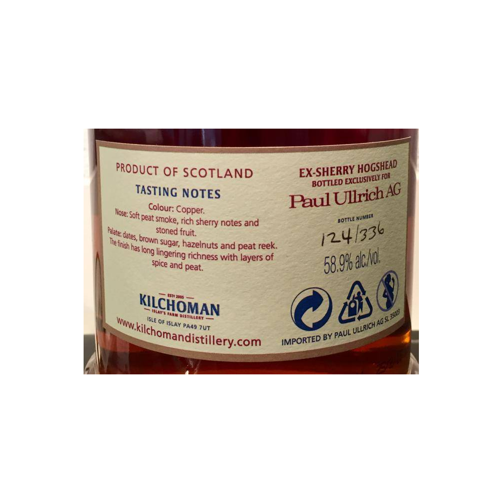 Kilchoman 2011 4 Years Single Malt Whisky 3