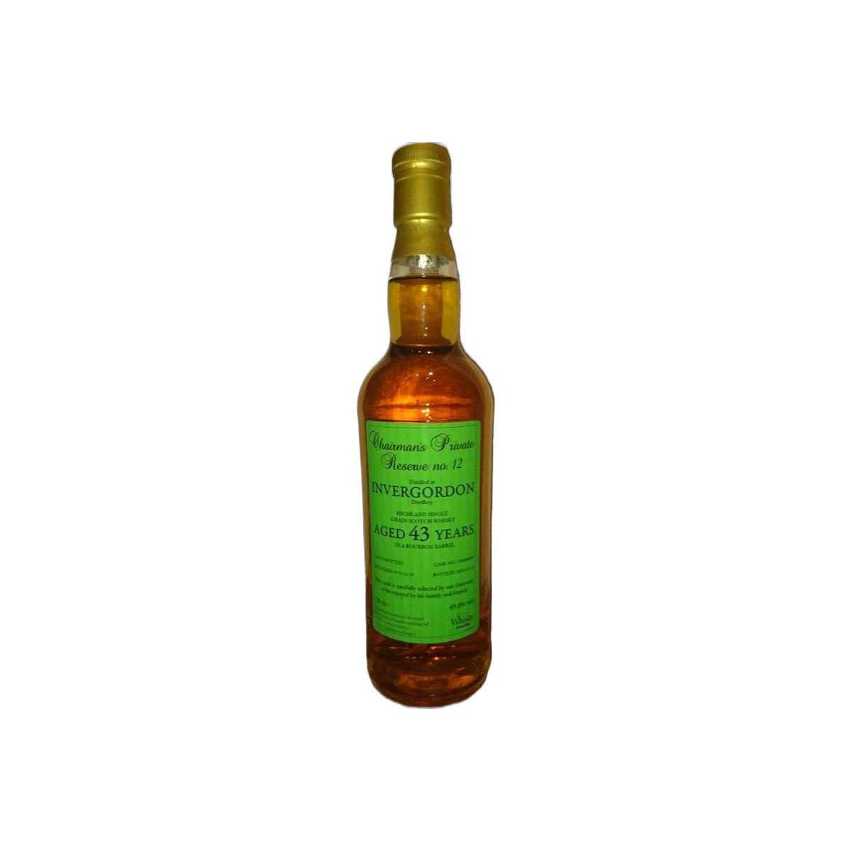 Invergordon 1972 43 Years Single Grain Whisky 2