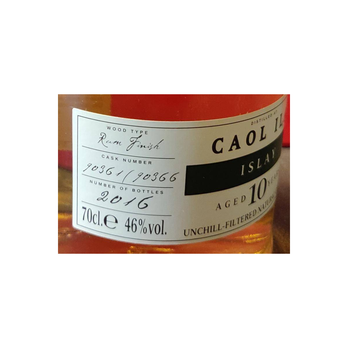 Caol Ila 1996 10 Years Single Malt Whisky 3