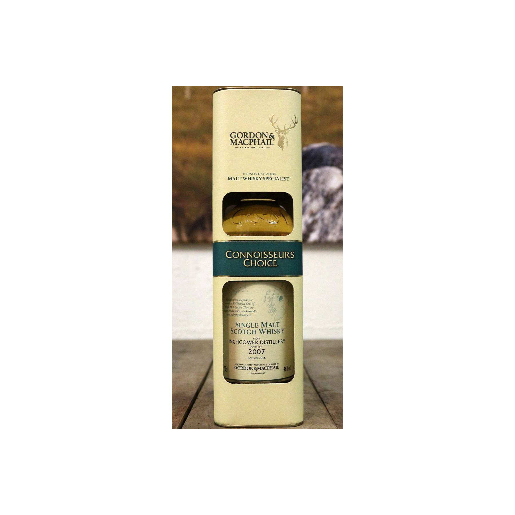 Inchgower Connoisseurs Choice 2007 9 Years Single Malt Whisky 2