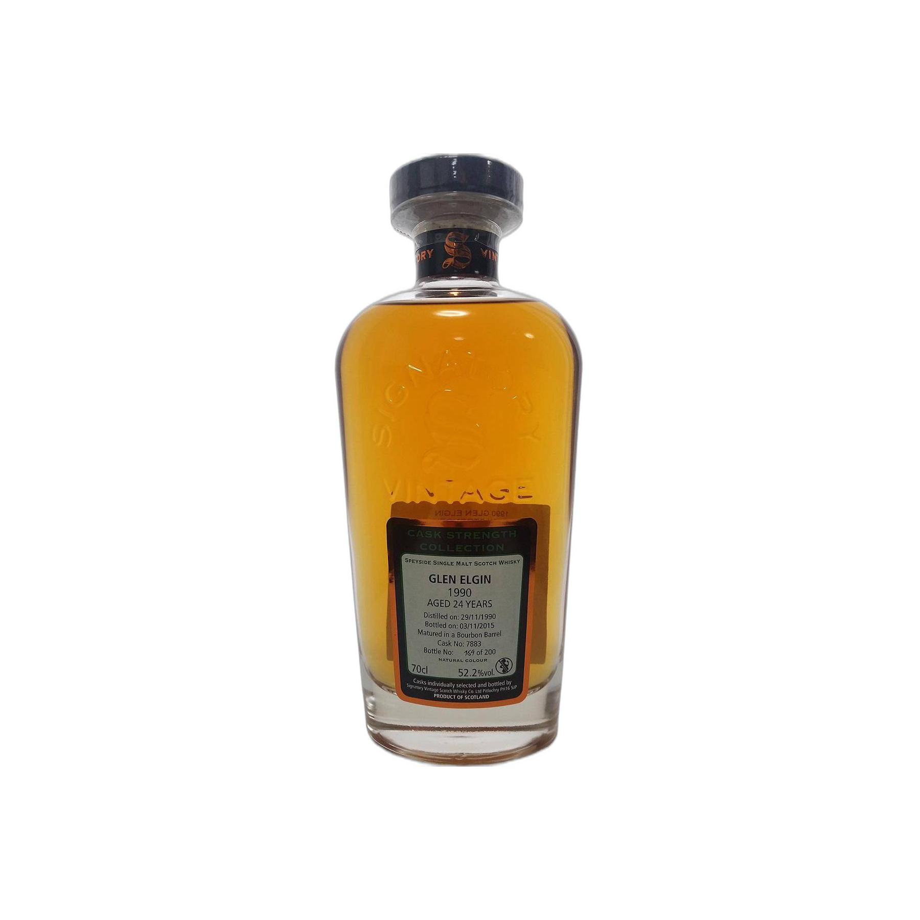 Glen Elgin Cask Strength Collection 1990 24 Years Single Malt Whisky