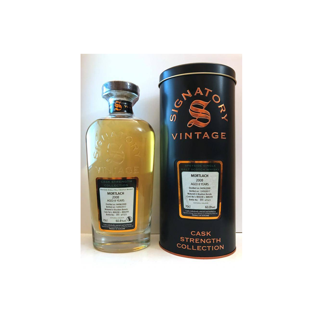 Mortlach Cask Strength Collection 2008 8 Years Single Malt Whisky 2