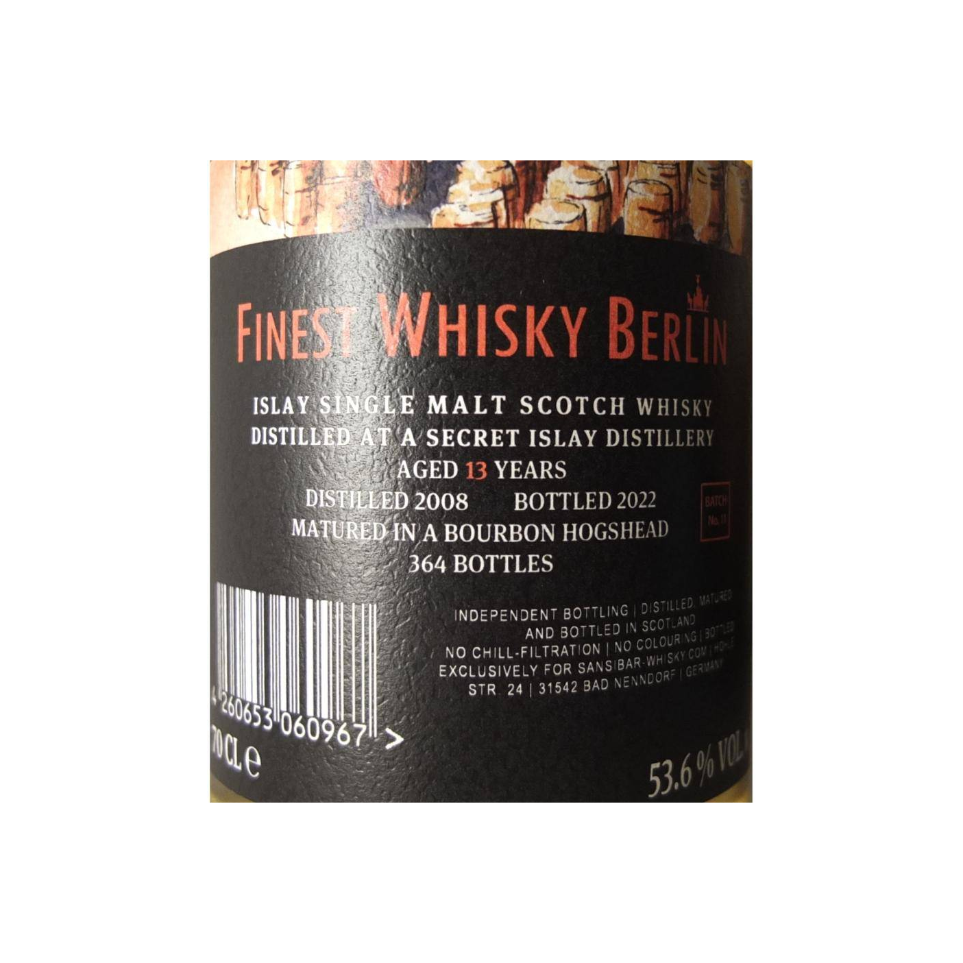 A Secret Islay Distillery 2008 Sb 3
