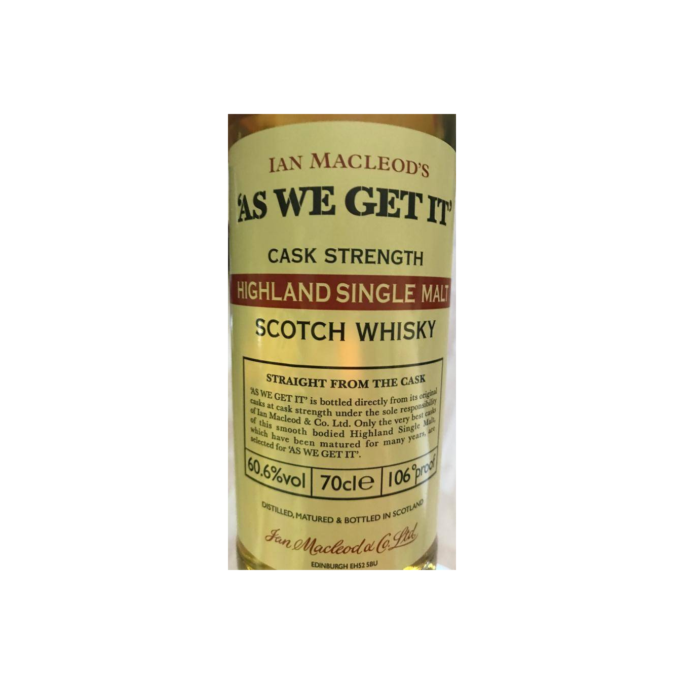 Ian Macleod Single Malt Whisky 2