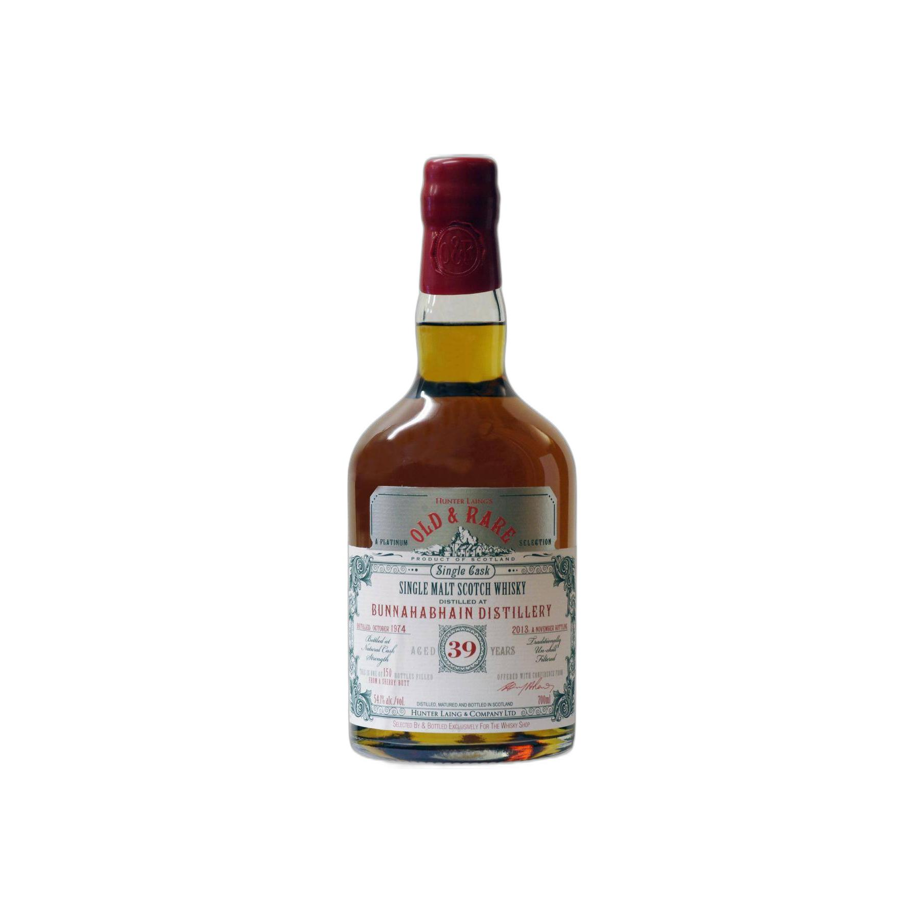 Bunnahabhain 1974 39 Years Single Malt Whisky