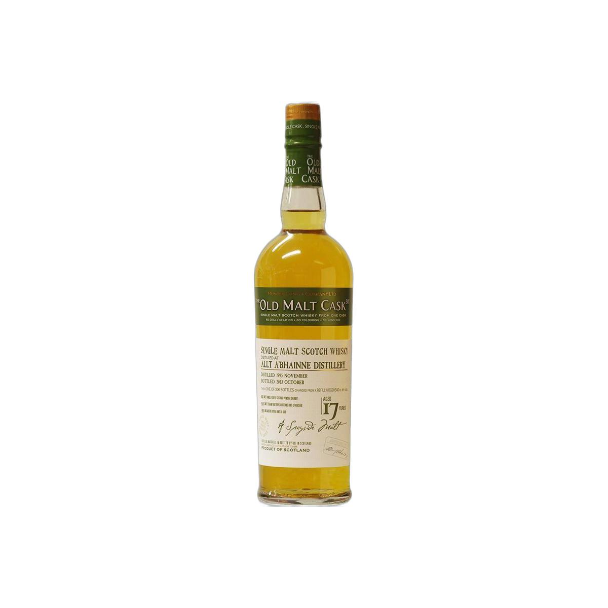Allt-A-Bhainne Old Malt Cask 1995 17 Years Single Malt Whisky