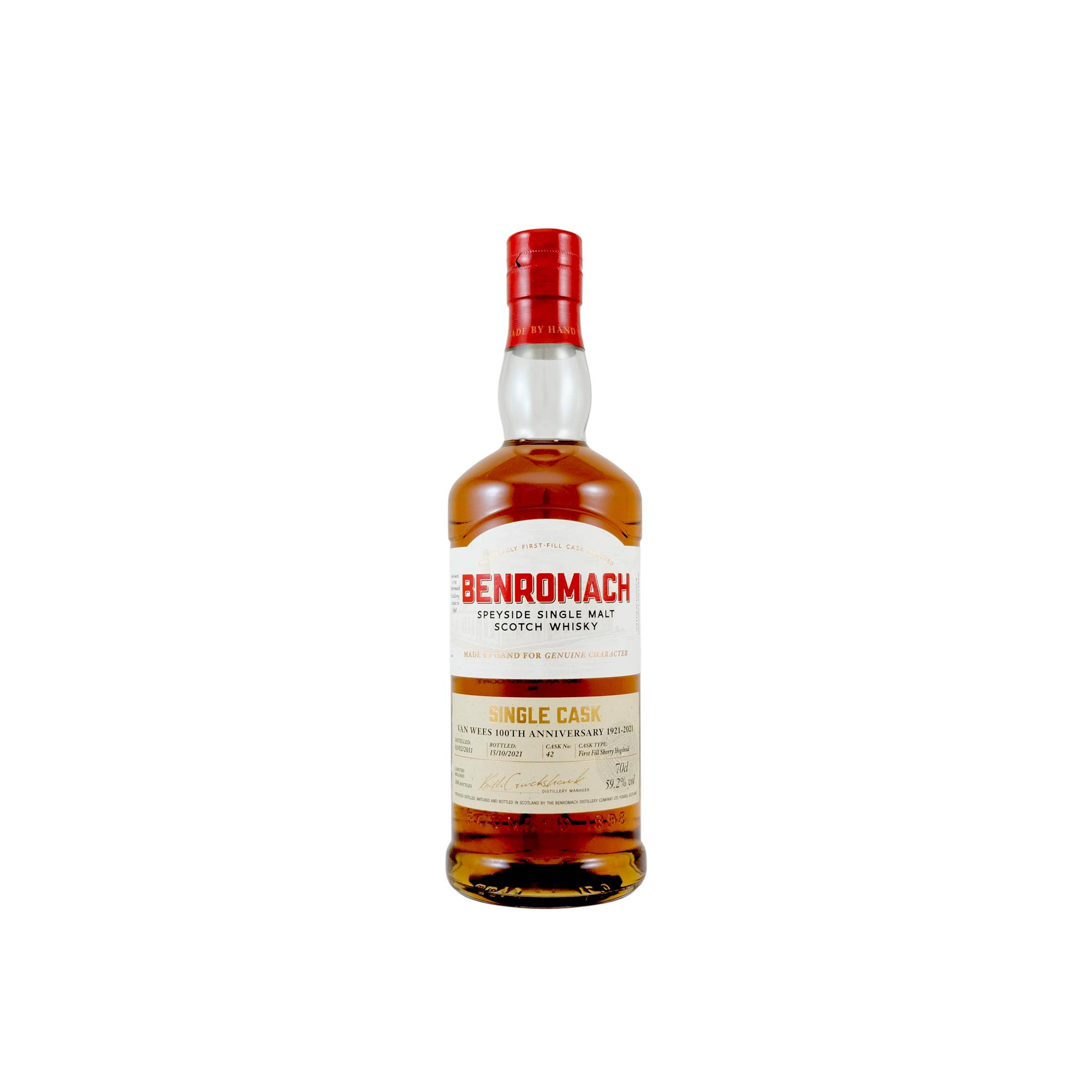 Benromach Single Cask 2011 10 Years Single Malt Whisky