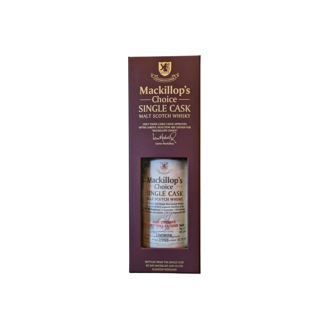 Longmorn 1988 26 Years Single Malt Whisky 2