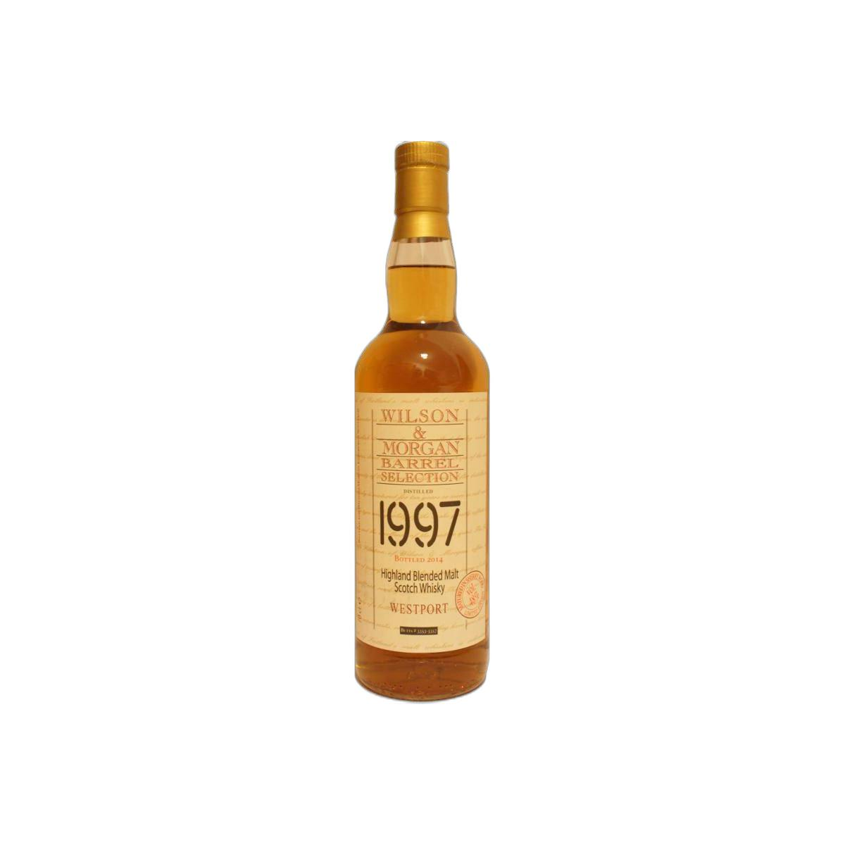 Wilson & Morgan Barrel Selection 1997 17 Years Blended Malt Whisky