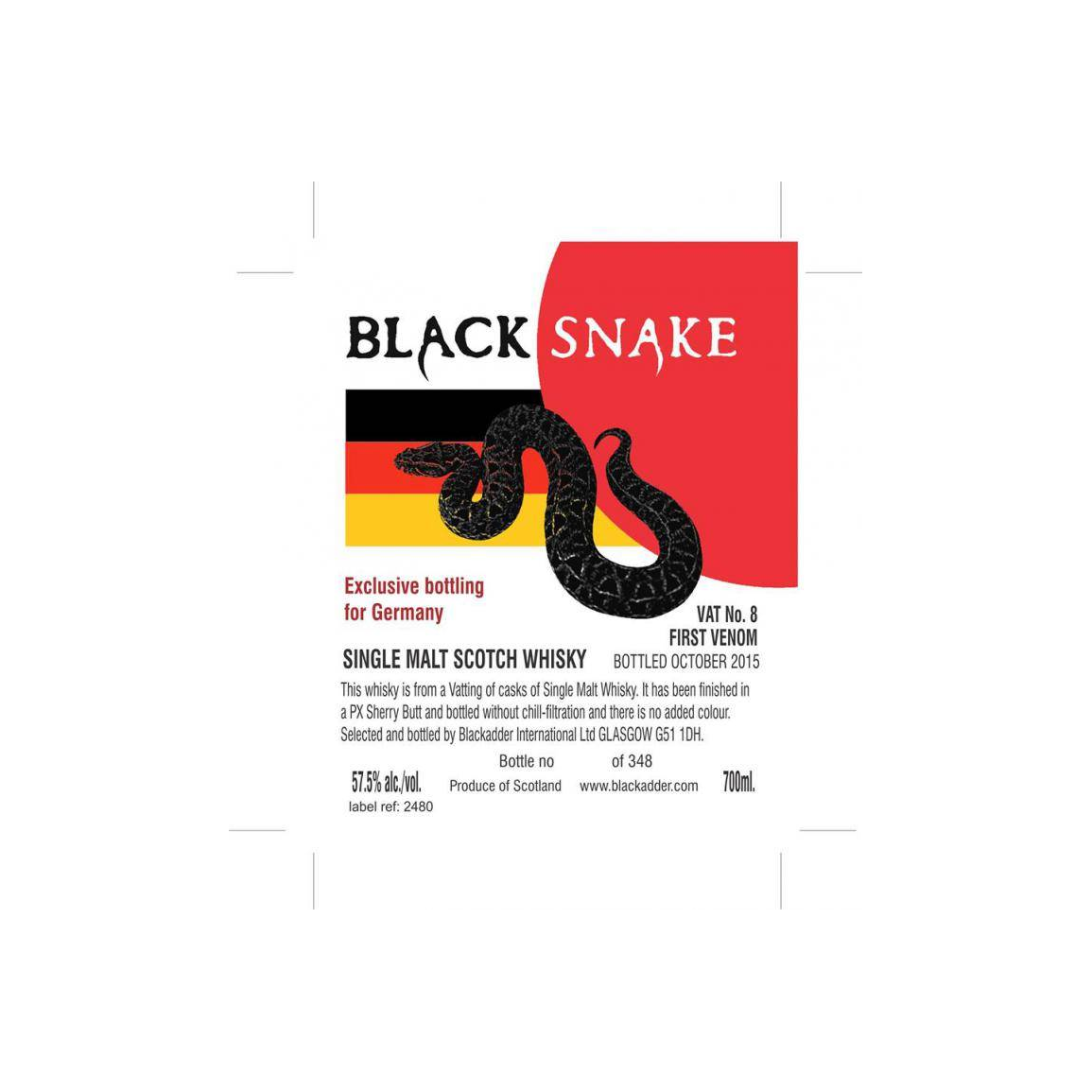 Blackadder Single Malt Whisky 3