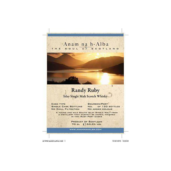 Randy Ruby Islay Single Malt Scotch Whisky 2