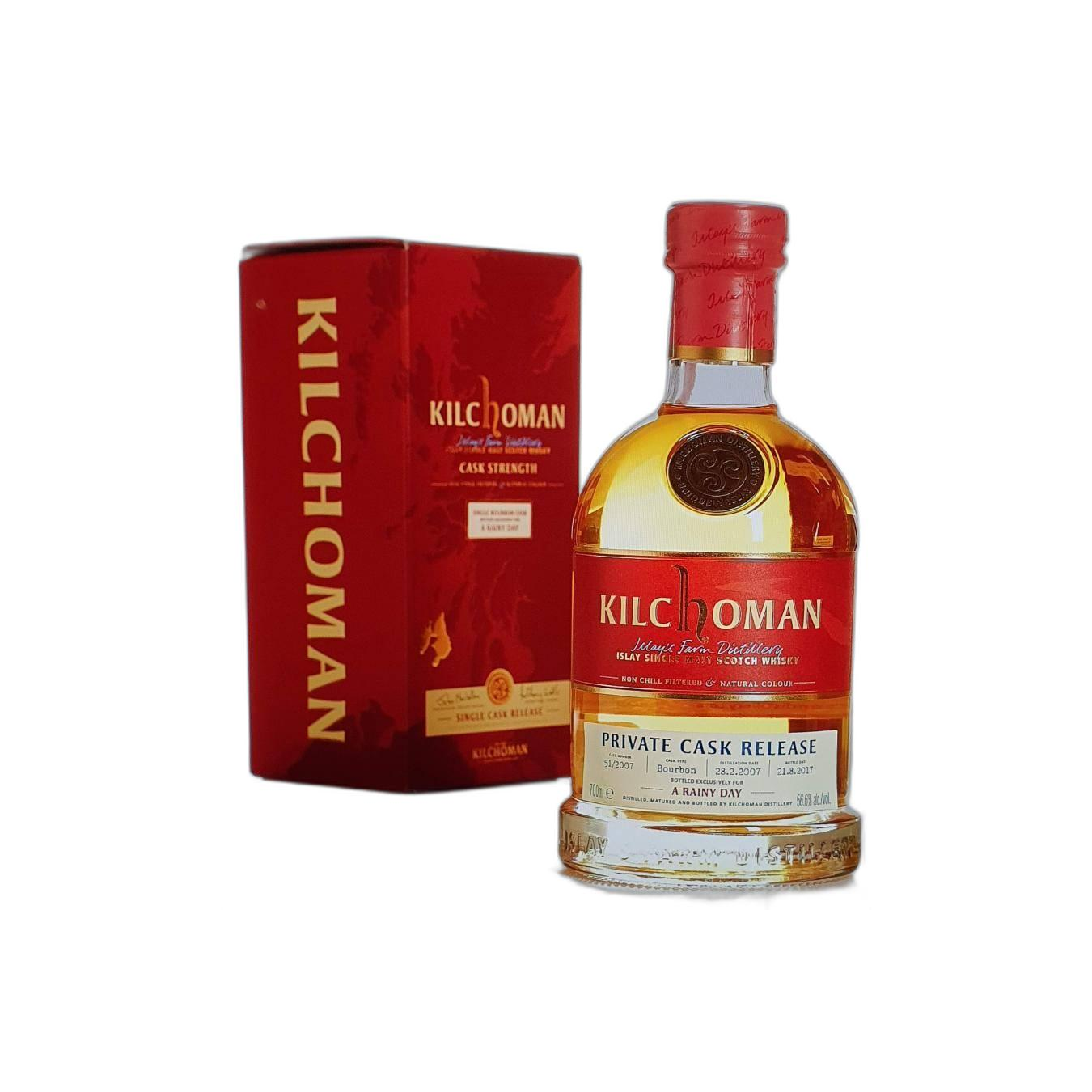 Kilchoman 2007 10 Years Single Malt Whisky
