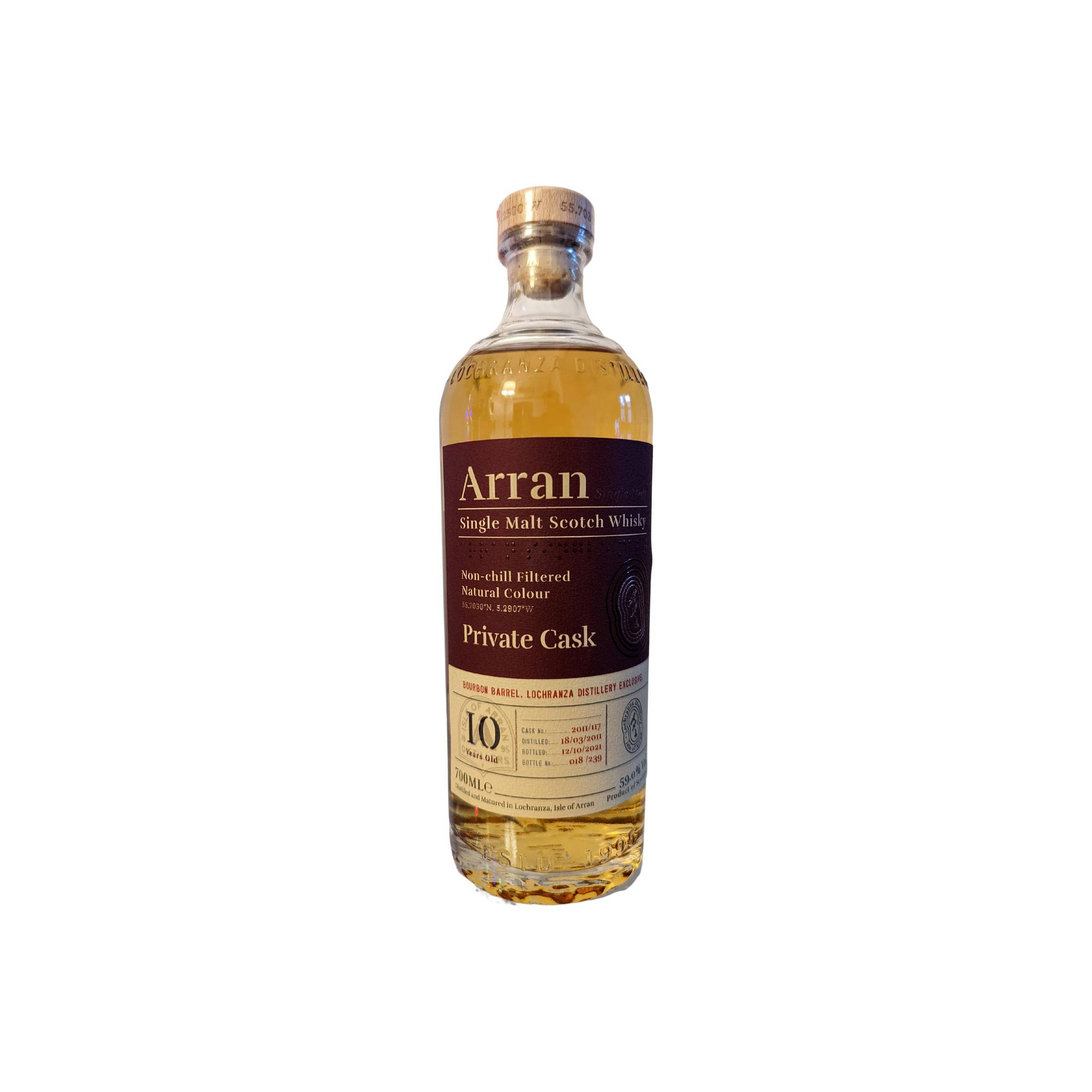 Arran Private Cask 2011 10 Years Single Malt Whisky 2