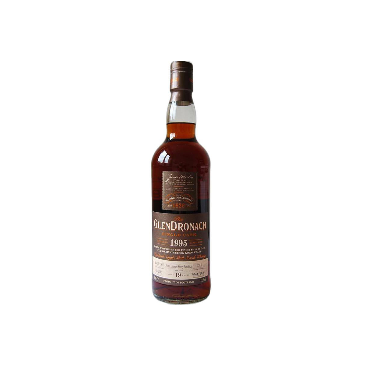 GlenDronach Single Cask 1995 19 Years Single Malt Whisky