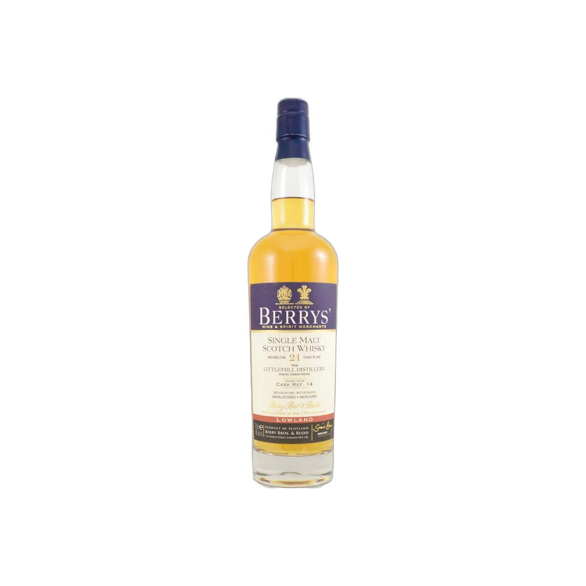 Littlemill 1992 21 Years Single Malt Whisky