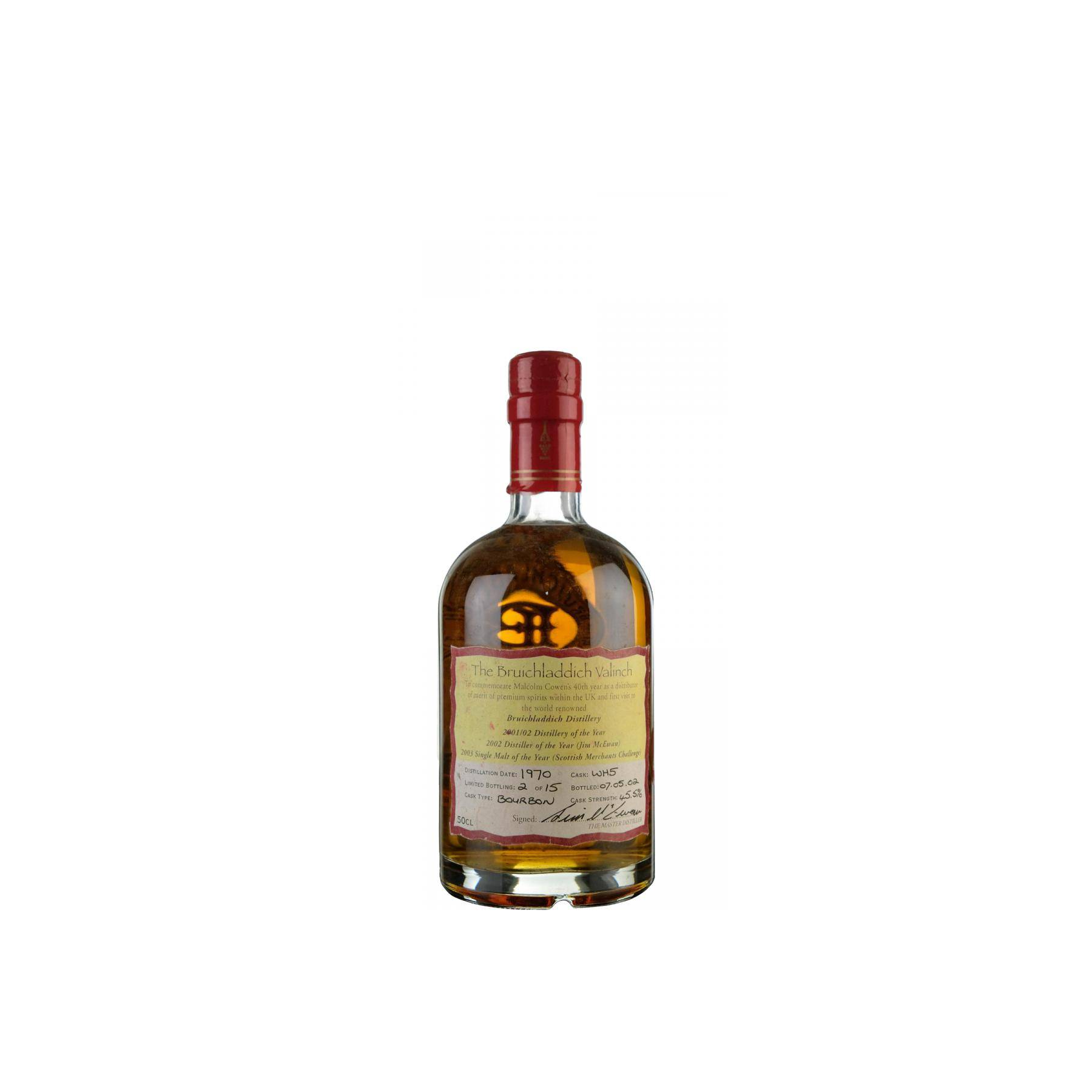 Bruichladdich 1970 31 Years Single Malt Whisky
