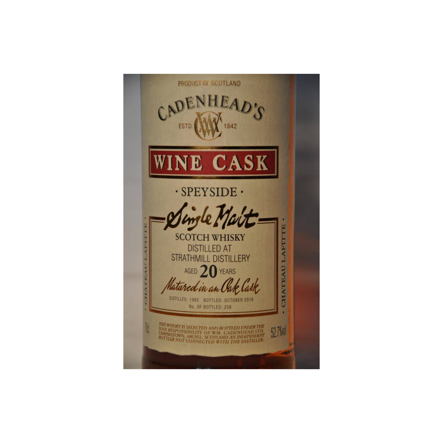 Strathmill 1995 20 Years Single Malt Whisky 2