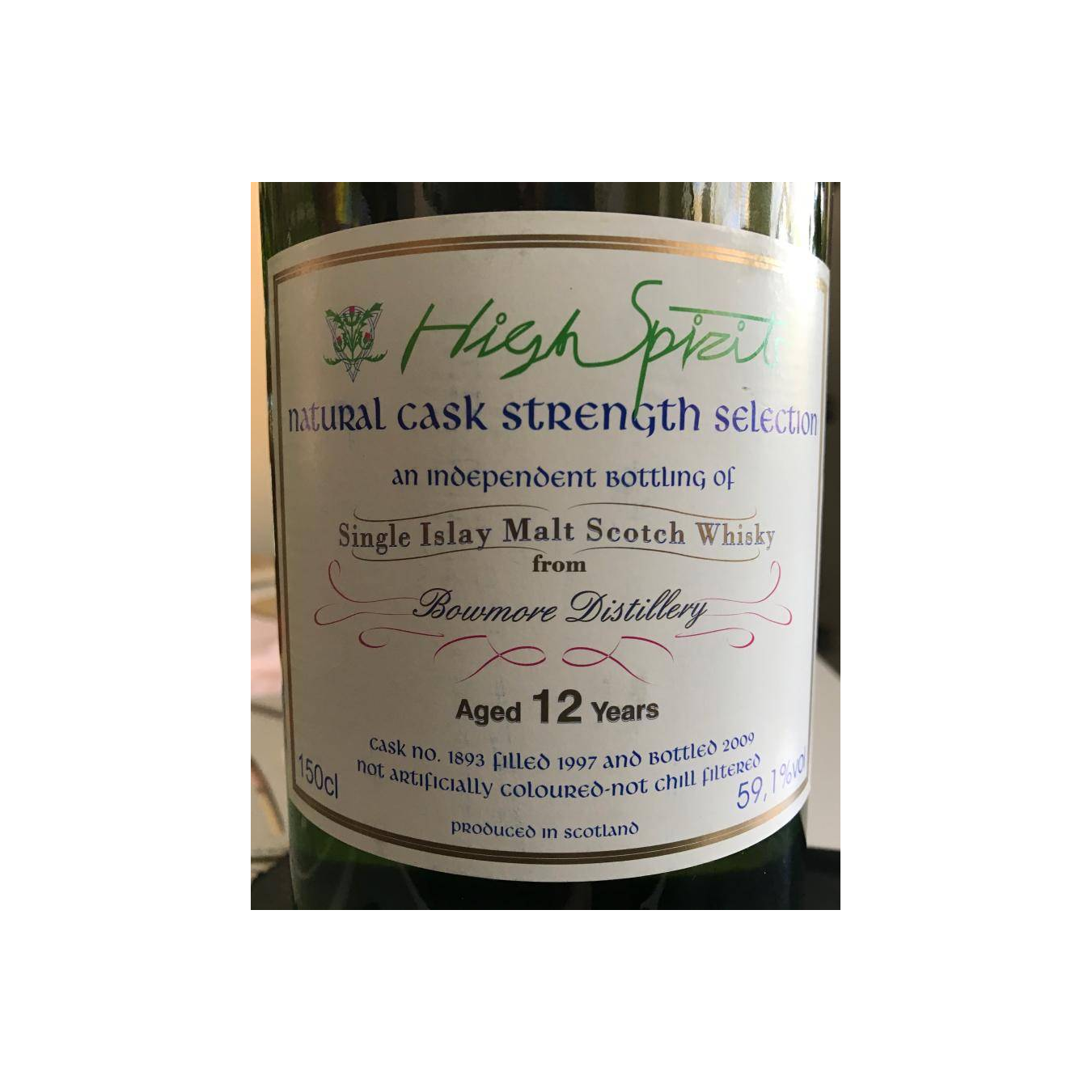 Bowmore 1997 12 Years Single Malt Whisky