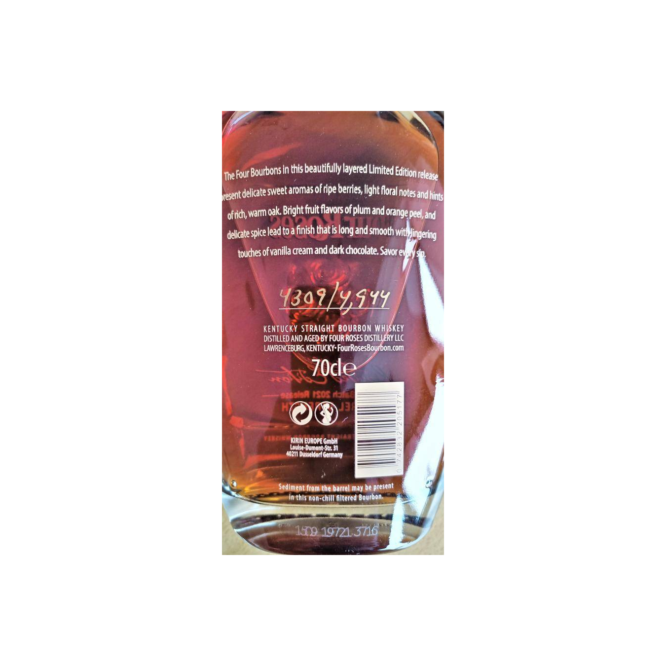 Four Roses Bourbon Whisky 3