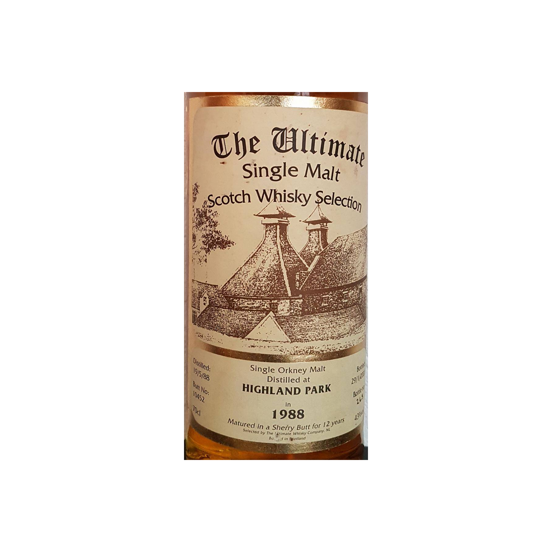 Highland Park The Ultimate 1988 12 Years Single Malt Whisky