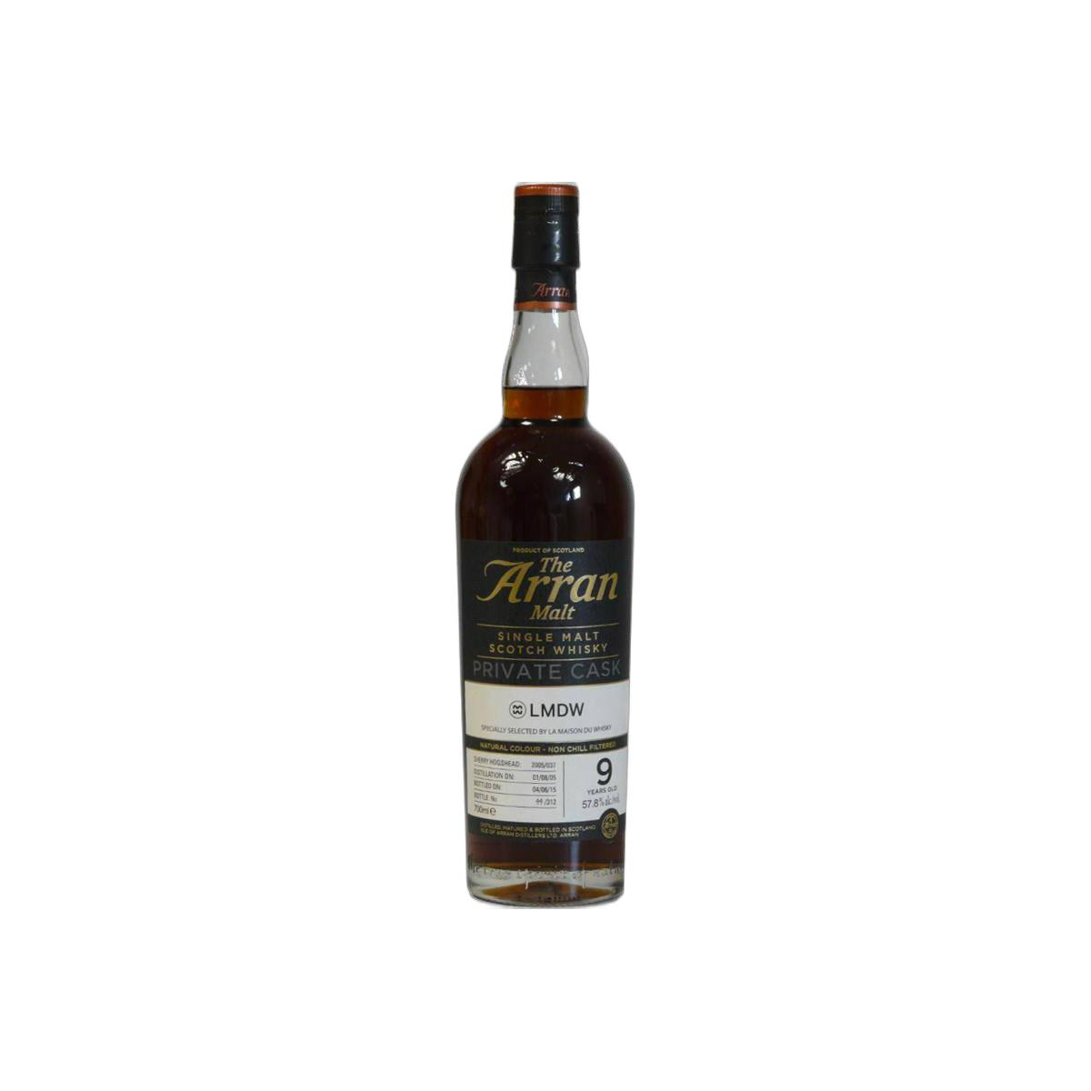 Arran Private Cask 2005 9 Years Single Malt Whisky