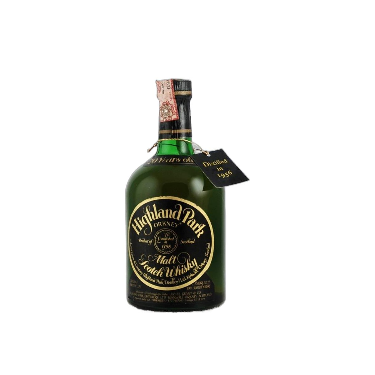 Highland Park 1956 20 Years Single Malt Whisky