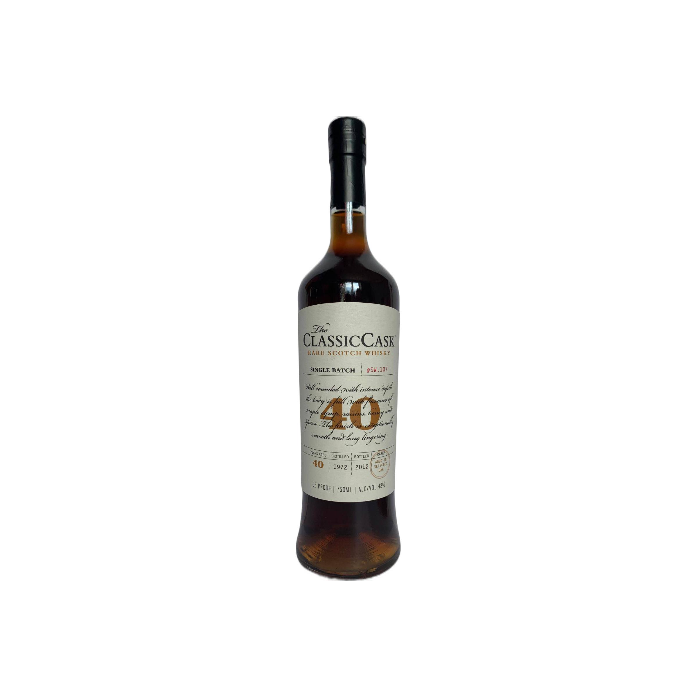 The Classic Cask 1972 TCC