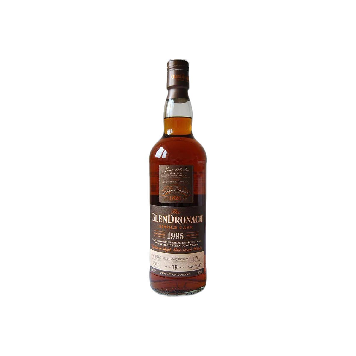 GlenDronach Single Cask 1995 19 Years Single Malt Whisky