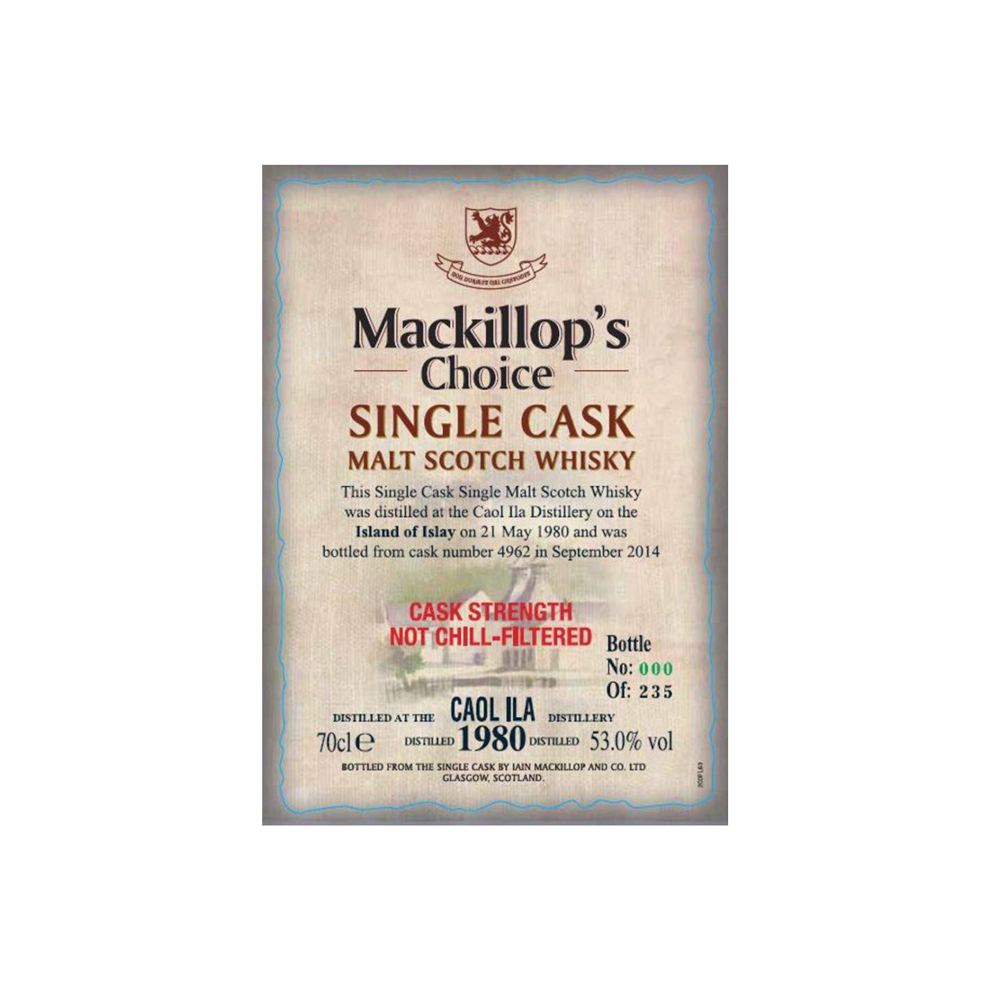 Caol Ila 1980 34 Years Single Malt Whisky 2